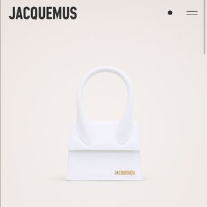 JACQUEMUS Chiquito Moyen bag in White